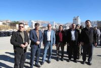 حضور کارکنان شرکت آب منطقه ای در مراسم سومین سالگرد شهادت سردار سپهبد حاج قاسم سلیمانی