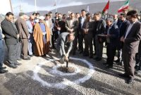 با حضور استاندار ایلام؛ پارک بانوان شهر بدره کلنگ‌زنی شد