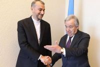 سخنگوی سازمان ملل: امیرعبداللهیان و گوترش درباره برجام و حقوق بشر گفت وگو کردند