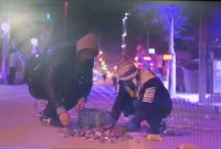 آماده سازی بلوار سیدالشهدا برای جشن بزرگ ۱۰ ساعته نیمه شعبان