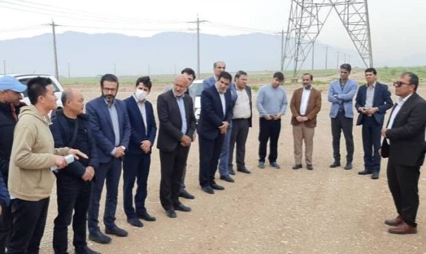 بازدید سرمایه گذاران چینی از شهرک صنعتی دهلران