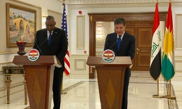 وزیر دفاع آمریکا: نیروهای ما به خواست دولت عراق در این کشور می‌مانند