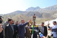 طی آئینی و با حضور استاندار ایلام: مشعل گاز در روستای گنجه روشن شد