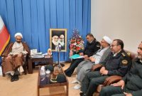 فرمانده انتظامی ایلام در دیدار با امام جمعه از افزایش ۳۳۰ درصدی کشفیات کالای قاچاق خبر داد