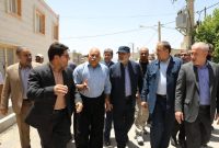 وزیر کشور از محله کارخانه نمک ایلام بازدید کرد