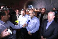 وزیر کشور خبر داد: تکمیل تونل های مسیر ایلام – مهران در مراحل پایانی است