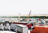 جابجایی ۳۵۰ هزار تن کالا از پایانه شهید سلیمانی مهران جابجایی ۳۵۰ هزار تن کالا از پایانه شهید سلیمانی مهران