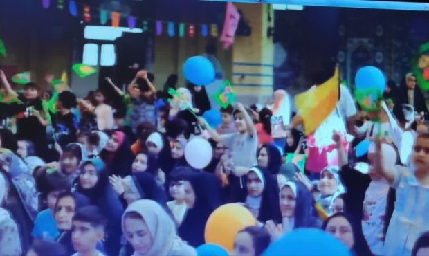 #گزارش_جشن|| استقبال دهه نودی ها از جشن بزرگ غدیر