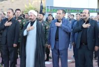 برافراشته شدن پرچم عزاداری یعنی اینکه ما در عزای امام حسین(ع) شریک هستیم