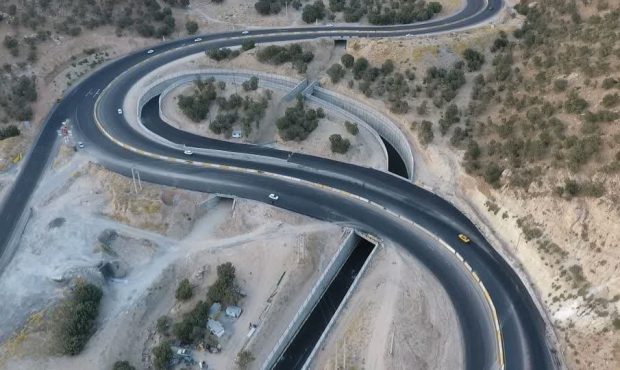 ترافیک روان محور ایلام- مهران با وجود افزایش تردد زائرین اربعین