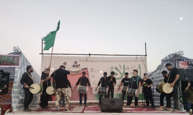 هدف موکب بزرگ هنرمندان ایران و ایلام (شین) در استفاده از ظرفیت هنرمندان است