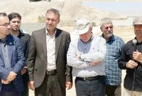 طی آئینی؛ کلنگ گازرسانی به روستای سرتنگ زعفرانی مهران به زمین زده شد