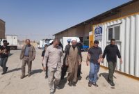 ستاد اجرایی فرمان حضرت امام(ره) در راستای ارائه خدمت و رفع موانع سر راه اربعین مرز مهران، جهادی و به صورت جدی پای کار است
