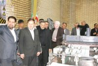افتتاح کارگاه گونی‌بافی زندان مرکزی ایلام با حضور مدیران سازمانی
