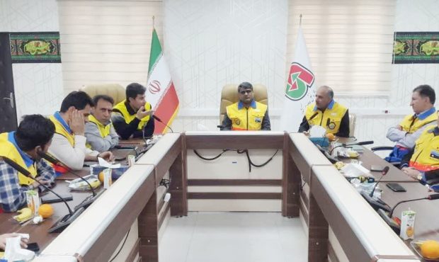 حفاظت از تاسیسات سد انحرافی آل اسحاق از برنامه های مانور مدیریت بحران در منطقه جنوب غرب کشور