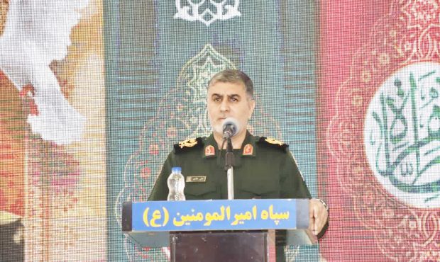 فرمانده سپاه امیرالمومنین(ع) ایلام: سردار دلها یک مکتب و مسیر روشن در منطقه و حتی در بین تمام ملل آزاده جهان است