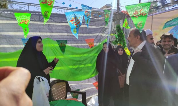 حضور پرشور مردم ایلام در جشن خیابانی نیمه شعبان