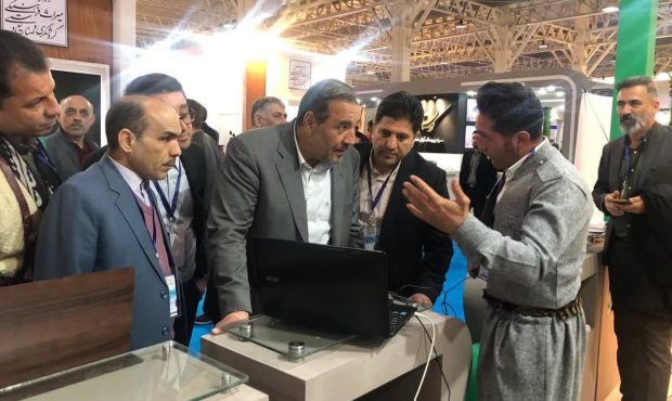 استاندار ایلام در حاشیه بازدید از هفدهمین نمایشگاه بین‌المللی و گردشگری صنایع وابسته:  غرفه های ایلام در بخش صنایع دستی و گردشگری طبیعی بسیار قابل توجه است