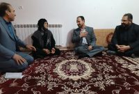 دیدار مدیر کل بنیاد شهید و امور ایثارگران استان با خانواده های معظم شهدا به مناسبت دهه فجر
