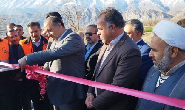 بهره برداری از سه پروژه راهداری در شهرستان بدره