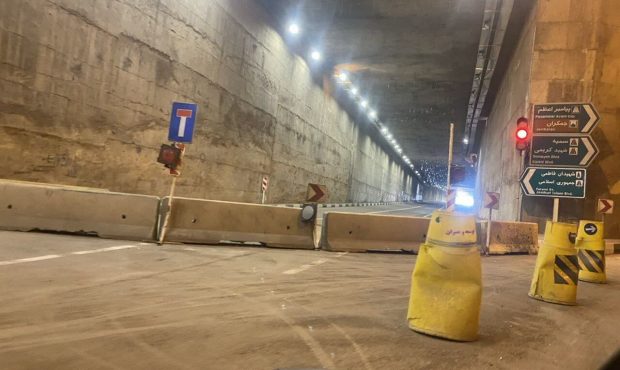 مدیرکل راهداری و حمل و نقل جاده ای ایلام خبر داد: تونل پیامبر اعظم(ص) ایوان مسدود شد