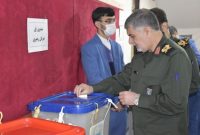 فرمانده سپاه ایلام: حضور پرشور مردم در شعب اخذ رای یادآور دفاع مقدس است