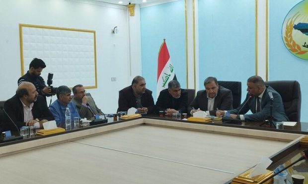 استاندار ایلام در نشست با استاندار واسط عراق بر لزوم تثبیت نرخ نامه کرایه بار در مرز مهران تاکید کرد