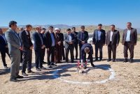 با حضور معاون سیاسی، امنیتی و اجتماعی استاندار ایلام؛ کلنگ احداث خوابگاه مـتأهلین دانشگاه ایلام به زمین زده شد