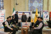 برپایی میز خدمت شرکت گاز استان در نماز جمعه ایلام