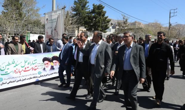 حضور پرشور مردم در روز قدس، نشانگر بلوغ فکری و وجدان‌های بیدار مردم ایران اسلامی است