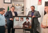 دیدار مدیر مخابرات منطقه ایلام با سرپرست اداره کل بنیاد شهید و امور ایثارگران استان ایلام
