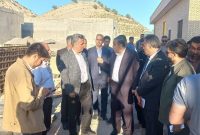 بازدید استاندار ایلام از تصفیه خانه آب ارکواز ملکشاهی