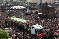 تشییع شهدای خدمت در تهران