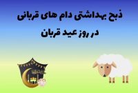 #موشن/ ذبح بهداشتی دام های قربانی در روز عید قربان