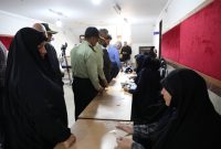 فرماندار مهران خبر داد: جمع‌آوری آرای زائران در پایانه مرزی مهران از طریق شعبه سیار انجام می شود
