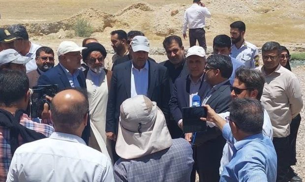 با حضور استاندار ایلام؛ پروژه ساماندهی چشمه آبگرم دهلران افتتاح شد