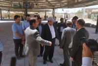 بازدید استاندار ایلام از پایانه مرزی شهید سپهبد حاج قاسم سلیمانی