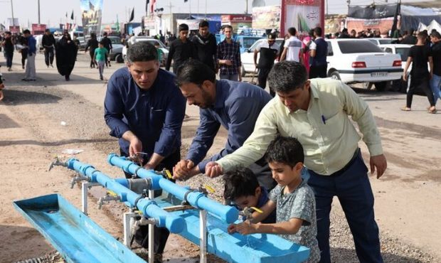 مدیرعامل شرکت آب و فاضلاب استان ایلام: تدابیر لازم برای تامین آب پایدار زائران اربعین در مرز مهران اندیشیده شد