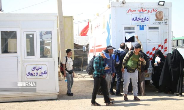خدمات‌رسانی بیمارستان صحرایی نهاجا به پنج هزار زائر در مرز مهران