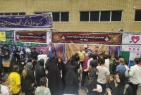 برپایی موکب کارکنان شرکت ملی پخش فرآورده های نفتی منطقه ایلام در مسیر بازگشت زائران