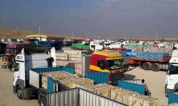 سرپرست گمرک استان ایلام خبر داد: بیش از ۱۱۶ هزار تن محصولات کشاورزی از مرز مهران به عراق صادر شد