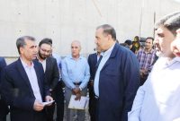 استاندار ایلام در بازدید از مختلف بیمارستان در حال ساخت ملکشاهی: با تکمیل فضای داخلی ساختمان بیمارستان، تجهیزات آن به زودی نصب می‌شود