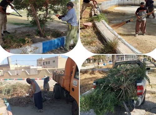 سرپرست شهرداری مهران تاکید کرد: فعالیت های واحد فضای سبز در جهت ارائه خدمات مطلوب