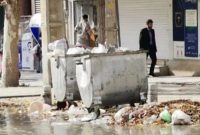 انباشت زباله ها و چهره نازیبای شهر