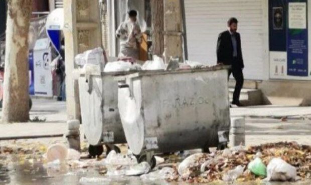 انباشت زباله ها و چهره نازیبای شهر