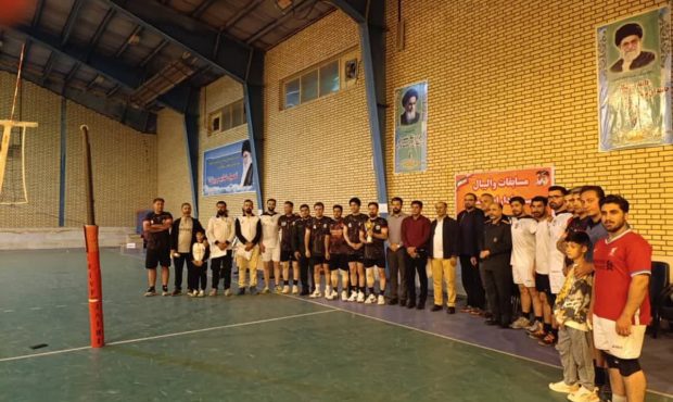 تیم والیبال شرکت گاز استان مقام اول جام رمضان بسیج کارکنان دولت در ایلام را کسب کرد