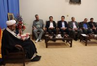 دیدار مدیرعامل شرکت آب و فاضلاب ایلام با نماینده ولی فقیه در استان و امام جمعه ایلام