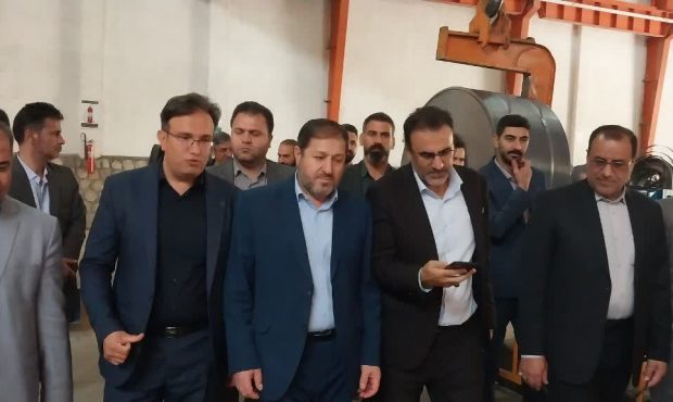 رییس کل دادگستری ایلام در جریان بازدید از کارخانه فولاد گستر آتنا: بخش قابل توجهی از موانع تولید نتیجه بی‌توجهی و بروکراسی‌های اداری است