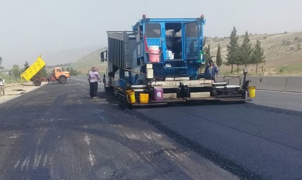 عملیات تعریض و بهسازی محور ساتیان– سه‌راهی کلان شهرستان ایوان در حال اجراست