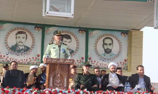 فرمانده انتظامی ایلام: امروز همدلی و اتحاد نیروهای مسلح عامل اصلی اقتدار و امنیت پایدار کشور و استان است فرمانده انتظامی ایلام: امروز همدلی و اتحاد نیروهای مسلح عامل اصلی اقتدار و امنیت پایدار کشور و استان است
